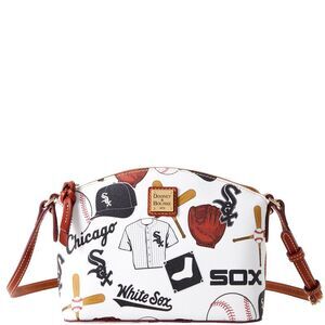 Dooney & Bourke MLB Chicago White Sox Suki Crossbody Shoulder Bag - WHITE SOX